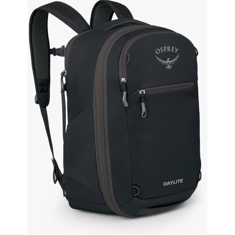 Osprey Daylite Expandable Travel Pack 26+6 Black Carry On Backpack Laptop